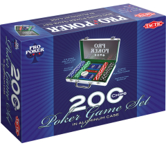 Настольная игра Tactic Набор для игры в покер в алюминиевом кейсе (3090)