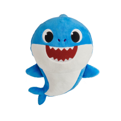 Інтерактивна мʼяка іграшка Baby Shark Папа акуленка (61032)
