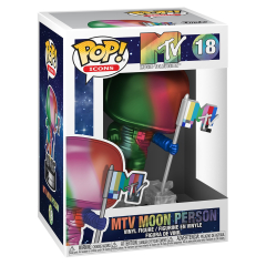 Фігурка Funko POP! Ad Icons MTV Moon Person (Rainbow) (MT) (FUN25491132)