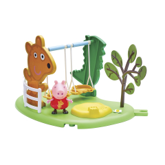 Игровой набор Peppa - ИГРОВАЯ ПЛОЩАДКА ПЕППЫ (качели, фигурка Пеппы)