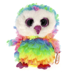 Іграшка TY Beanie Booʼs Сова Owen (15 см) (37221)