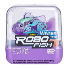 Інтерактивна іграшка ROBO ALIVE - РОБОРИБКА (фіолетова)