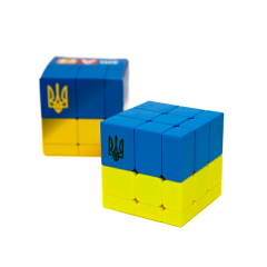 Кубик Smart Cube 3х3х3 Флаг Украины (двухцветный) (SCU333)