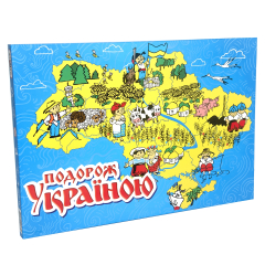 Настольная игра Strateg Путешествие по Украине на украинском языке (59)