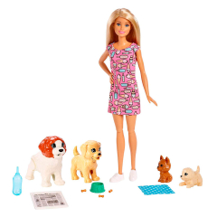 Набір Barbie Дитячий садок цуценят (FXH08)