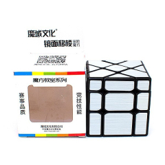 Зеркальный кубик MoYu Fisher Mirrior Cube (Серебро)