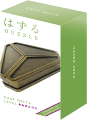 Металлическая головоломка Huzzle 3* Дельта (Huzzle Delta)