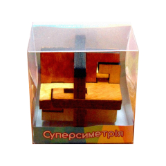 Деревянная 3D-головоломка Крутиголовка Суперсимметрия