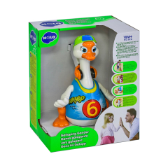 Hola Toys Interactive Music Toy Dancing Goose (828-голубая)