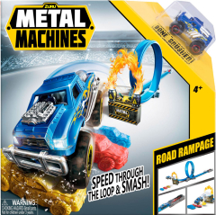 Ігровий набір автотрек Road Rampage Metal Machines (6718)