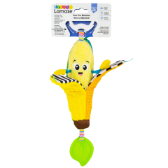 Soft Lamaze подвеска игрушка Bananchik с резаком (L27382)
