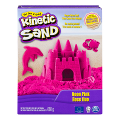 Пісок для дитячої творчості - KINETIC SAND COLOR (рожевий, 680 г)