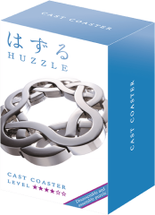 Металлическая головоломка Huzzle 4* Подставка (Huzzle Coaster)