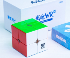 Кубик 2х2 MoYu WeiPo WR M (кольоровий) магнітний
