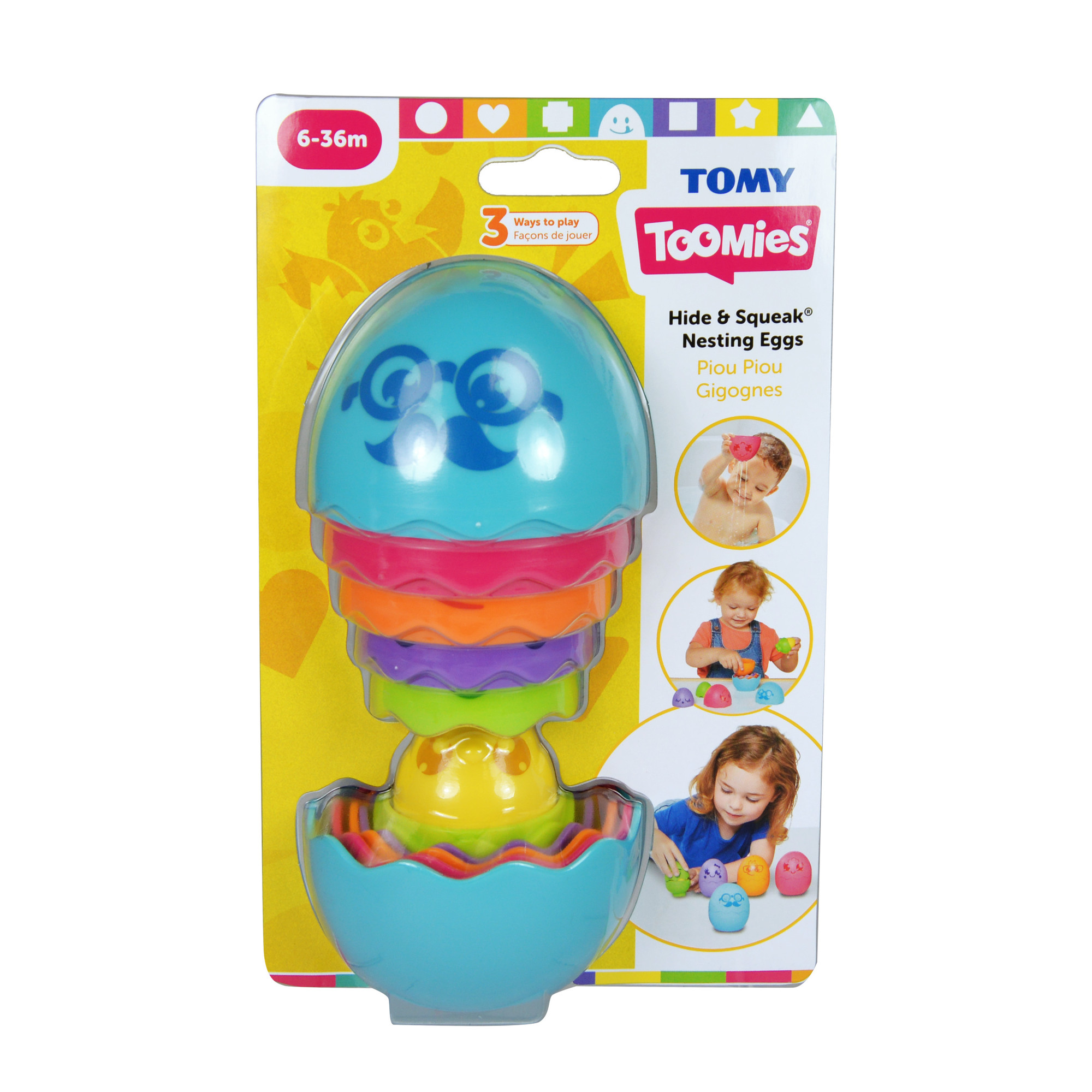 Іграшка для ванни Toomies Курча в шкаралупках (E73080)
