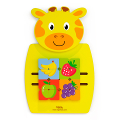 Viga Toys Bizdird Giraf C Fruits (50680FSC)