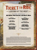 Ticket to Ride: Legends of the West (EN) Days of Wonder - Настольная игра (с укр. правилами)