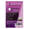 Протектори для карт Games7Days 56 х 87 мм, Standard USA, 50 шт. (PREMIUM) (200108)