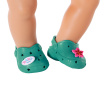 Обувь для куклы BABY born Праздничные сандалии с значками (43 сm, зелен.) (828311-6)