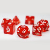 Transparent 7 Dice Set Red Games7Days - Набір кубиків (g7dtran02)