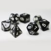 Transparent 7 Dice Set Black Games7Days - Набір кубиків (g7dtran10)