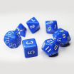 Opaque 7 Dice Set Blue Games7Days - Набір кубиків (g7dopaq05)