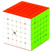 Кубик 6х6 YJ Yushi V2M (кольоровий) магнітний