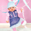 Кукла BABY born "Нежные объятия" - Волшебная девочка в джинсовом наряде (43 cm) (831533)