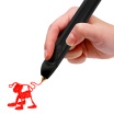 Набір 3Doodler Create Plus чорна 3D-ручка, 75 стрижнів (8CPSBKEU3E)