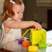 Сортер-прорізувач тактильний Fat Brain Toys OombeeCube (F120ML)