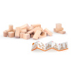 Дерев'яні кубики Viga Toys нефарбовані, 100 шт., 3 см (51623)