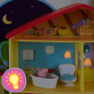 Ігровий набір Peppa - КОТЕДЖ ПЕПИ ДЕНЬ-НІЧ (3 фігурки, світло, звук) Ігровий набір Peppa - КОТЕДЖ ПЕПИ ДЕНЬ-НІЧ (3 фігурки, світло, звук)
