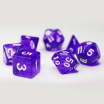 Transparent 7 Dice Set Dark purple Games7Days - Набір кубиків (g7dtran08)