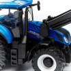 Модель Bburago Farm - трактор New Holland T7.315 с фронтальным погрузчиком (синий, 1:32) (18-31632)