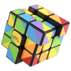 Дзеркальний кубик Smart Cube Чорний - Райдужний