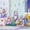 Одежда для куклы BABY born "День рождения" - Праздничный комбинезон (43 cm, синий) (831090-2)
