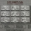 Набір головоломок Eureka 3D Puzzle 9 Steampunk Puzzles Gray set