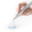 3D-ручка 3Doodler Create PLUS Біла (75 стрижнів, аксесуари)