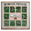 Набір головоломок Eureka 3D Puzzle 10 Metal Puzzle Green