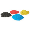 Набір піску для дитячої творчості - KINETIC SAND МЕГАФАБРИКА (4 кольори, 907 g, аксесуари)