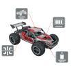 Машинка Sulong Toys Metal Crawler Nova (р/в, сіро-червоний, метал. корпус, акум.3, 7V, 1:16) (SL-231RHGR)