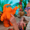 Інтерактивна іграшка Jiggly Pup Орангутан (помаранчевий), що танцює (JP008-OR)