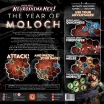 Настільна гра Portal Games Нейрошіма Хекс 3.0. Рік Молоху (Neuroshima Hex 3.0 The Year of Moloch) (англ.)