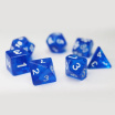 Transparent 7 Dice Set Blue Games7Days - Набір кубиків (g7dtran06)