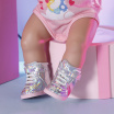 Обувь для куклы BABY born Серебристые кроссовки (831762)