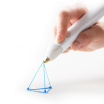 3D-ручка 3Doodler Create PLUS Сіра (75 стрижнів, аксесуари)