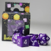 Opaque 7 Dice Set Dark purple Games7Days - Набір кубиків (g7dopaq09)