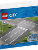 Конструктор LEGO Бічна та пряма дорога (60236)