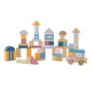 Кубики Viga Toys Деревʼяні блоки 60 шт., 2,5 см (44010)