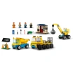 Строительный грузовик и шаровидный кран-таран LEGO - Конструктор (60391)